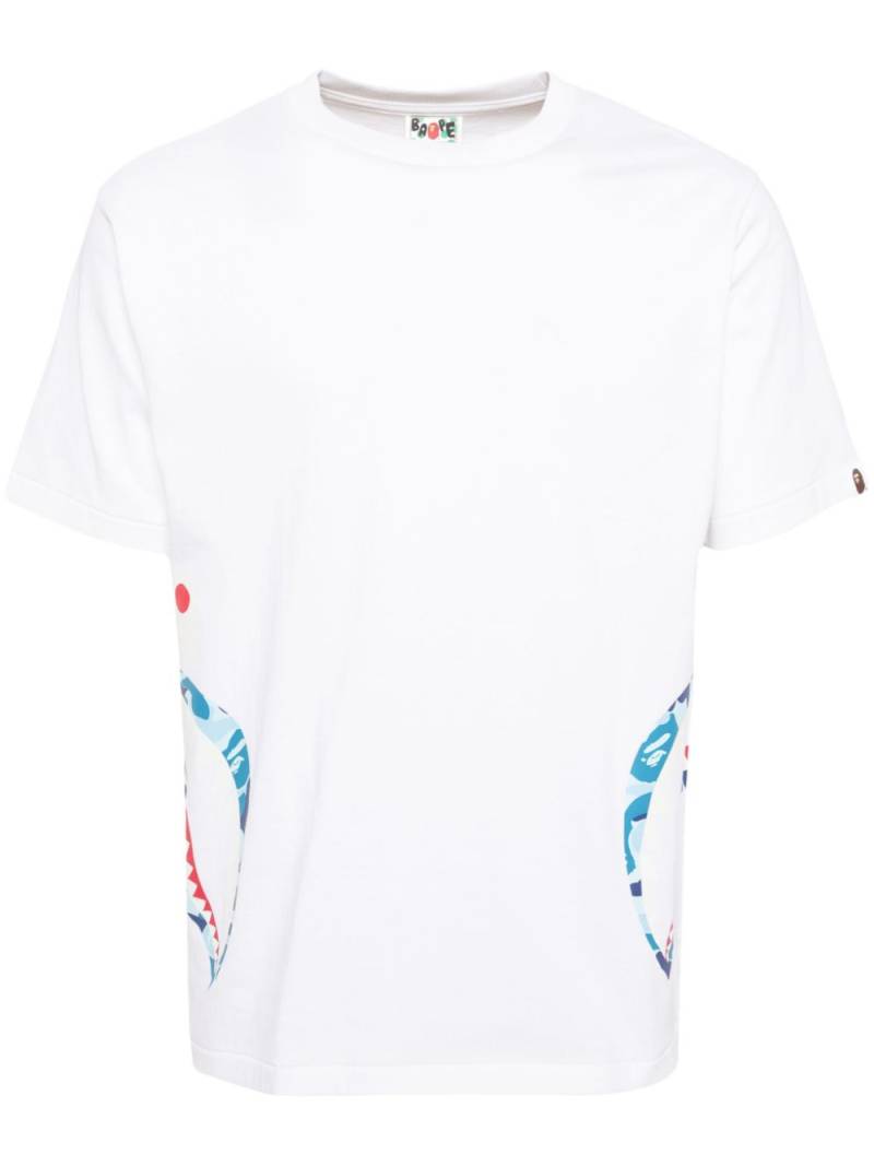 A BATHING APE® graphic-print cotton T-shirt - White von A BATHING APE®