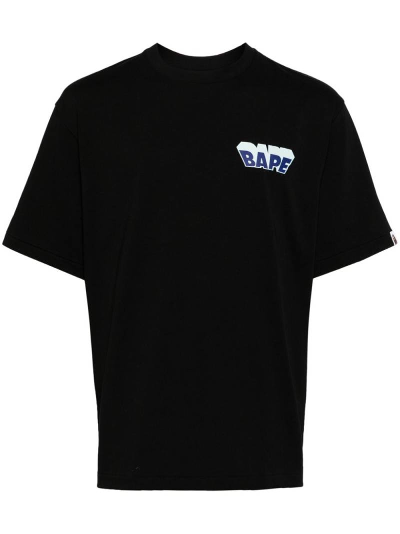 A BATHING APE® graphic-print cotton t-shirt - Black von A BATHING APE®