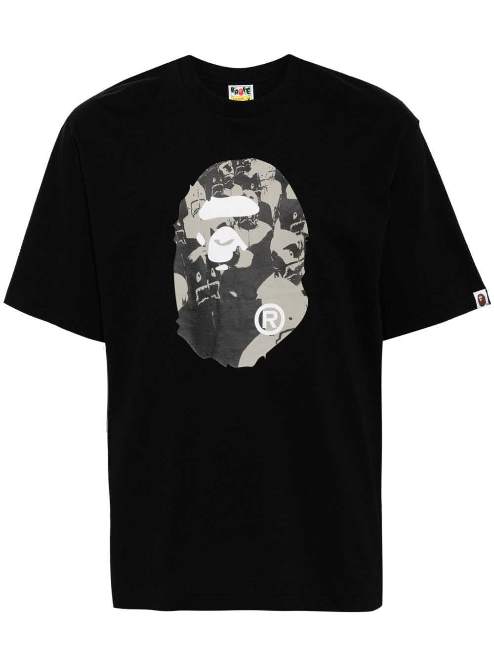 A BATHING APE® graphic print t-shirt - Black von A BATHING APE®