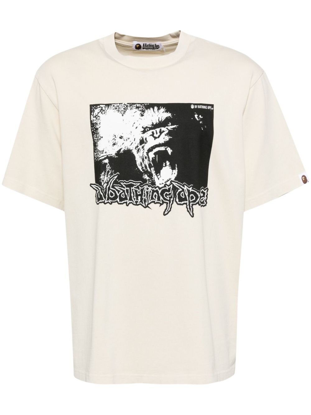 A BATHING APE® graphic print t-shirt - Neutrals von A BATHING APE®