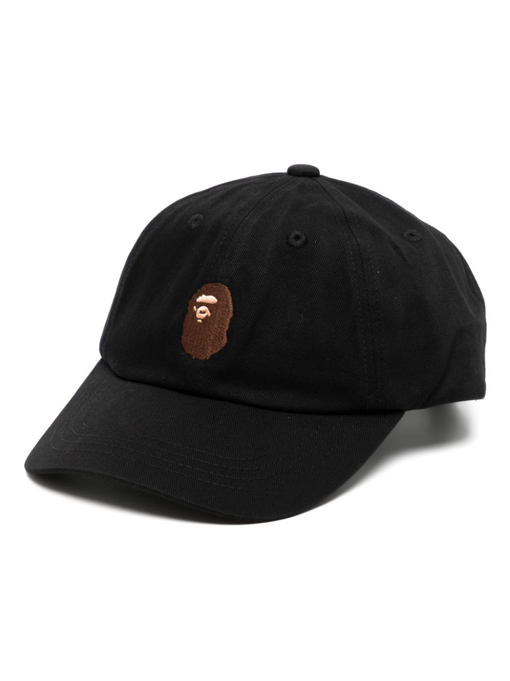 A BATHING APE® logo-embroidered cotton cap - Black von A BATHING APE®