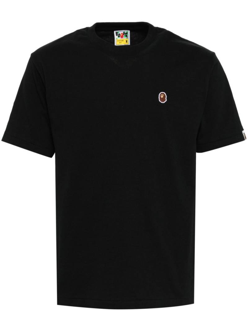 A BATHING APE® logo-patch T-shirt - Black von A BATHING APE®