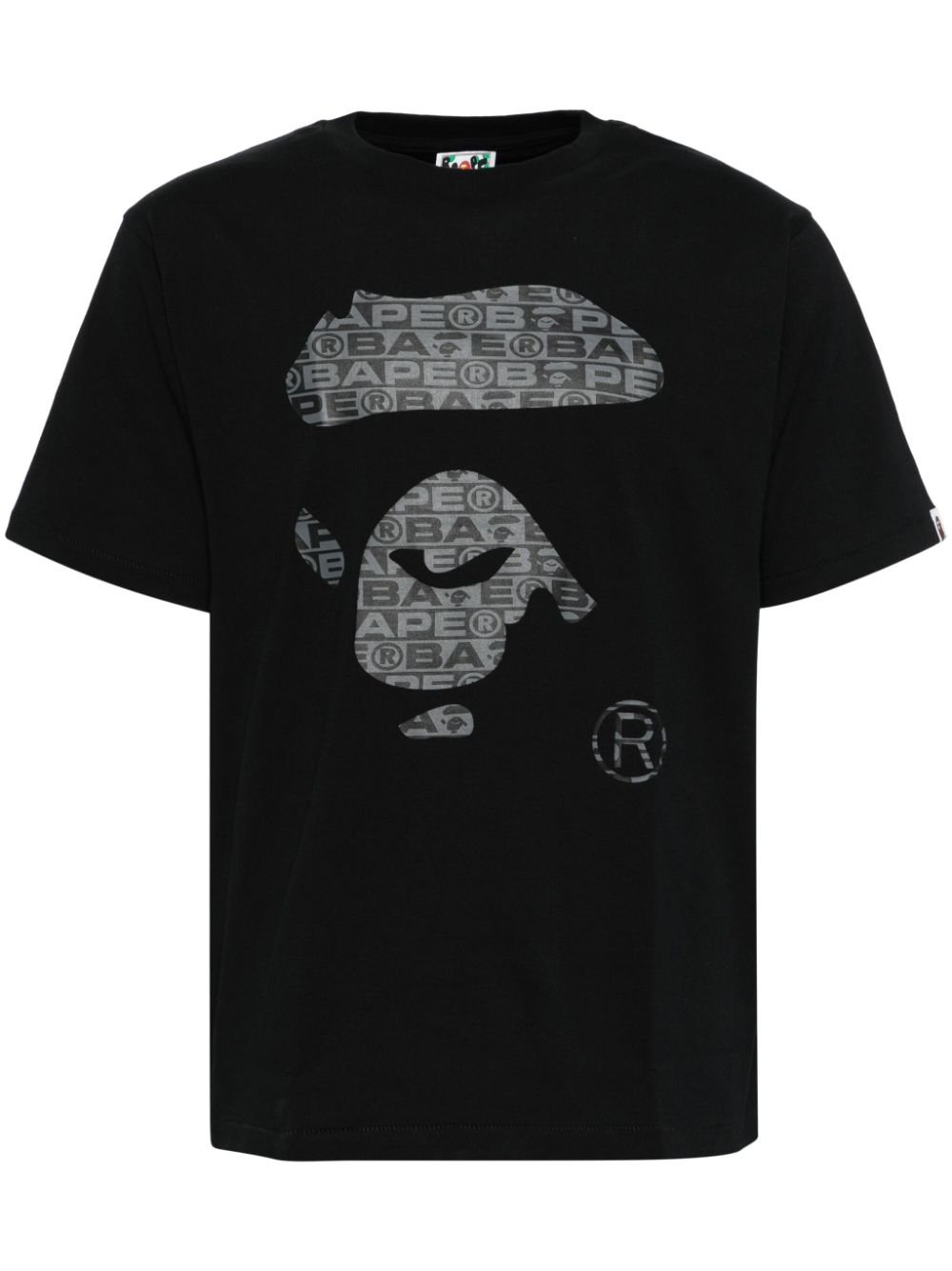 A BATHING APE® logo-print T-shirt - Black von A BATHING APE®