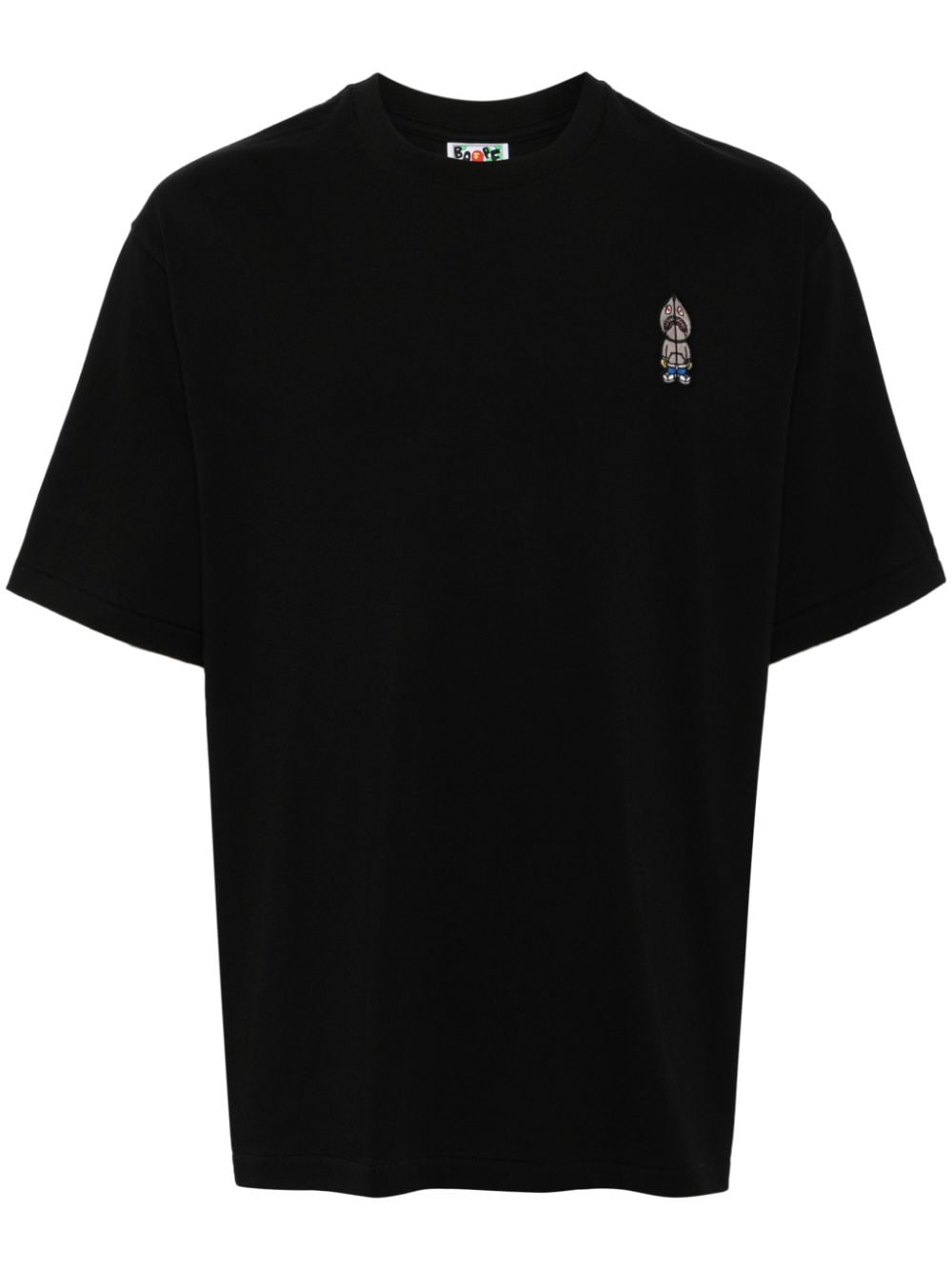 A BATHING APE® logo print T-shirt - Black von A BATHING APE®