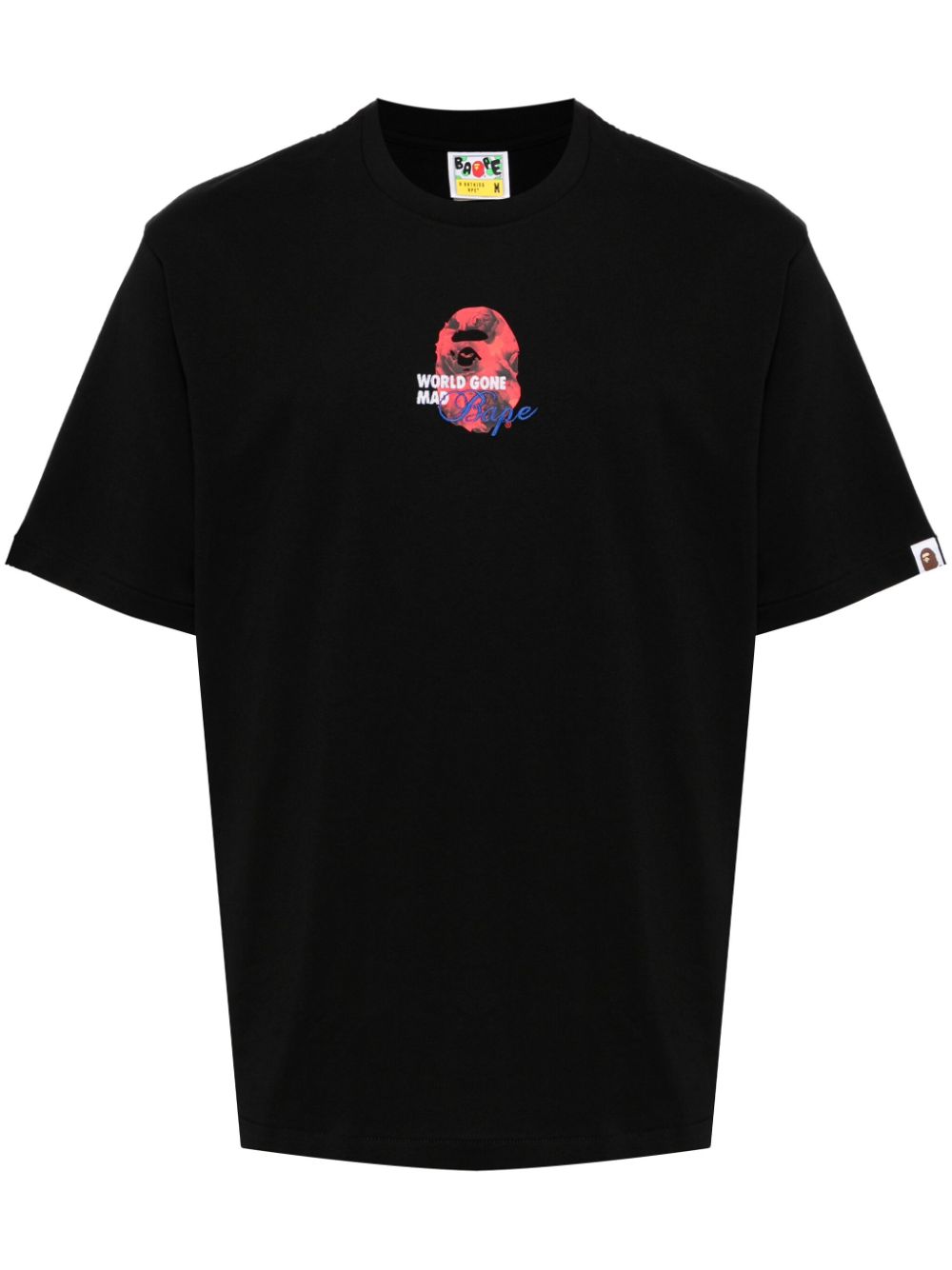 A BATHING APE® logo print T-shirt - Black von A BATHING APE®