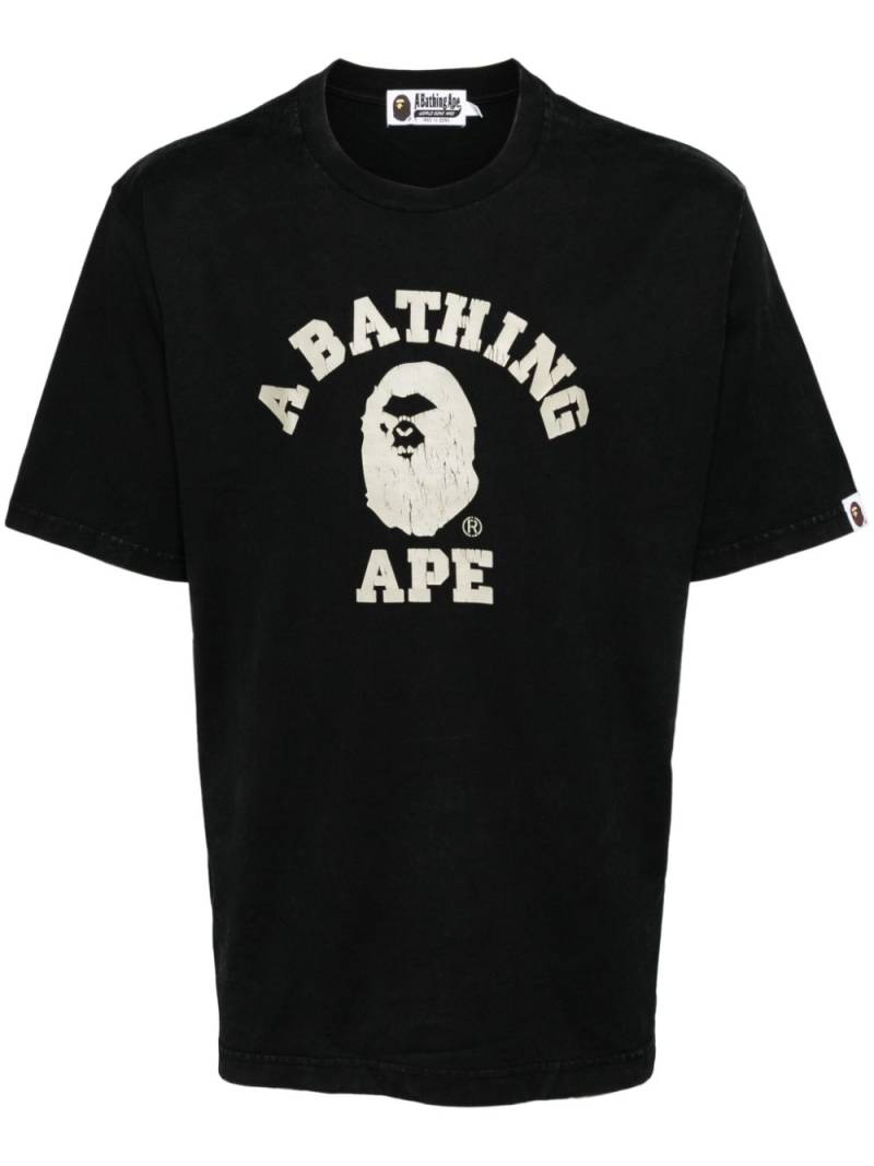 A BATHING APE® logo-print T-shirt - Black von A BATHING APE®