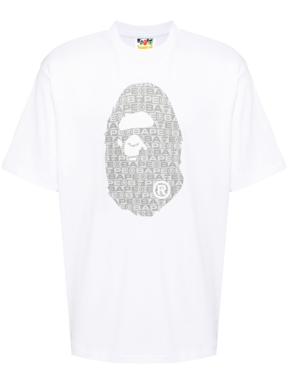 A BATHING APE® logo-print T-shirt - White von A BATHING APE®