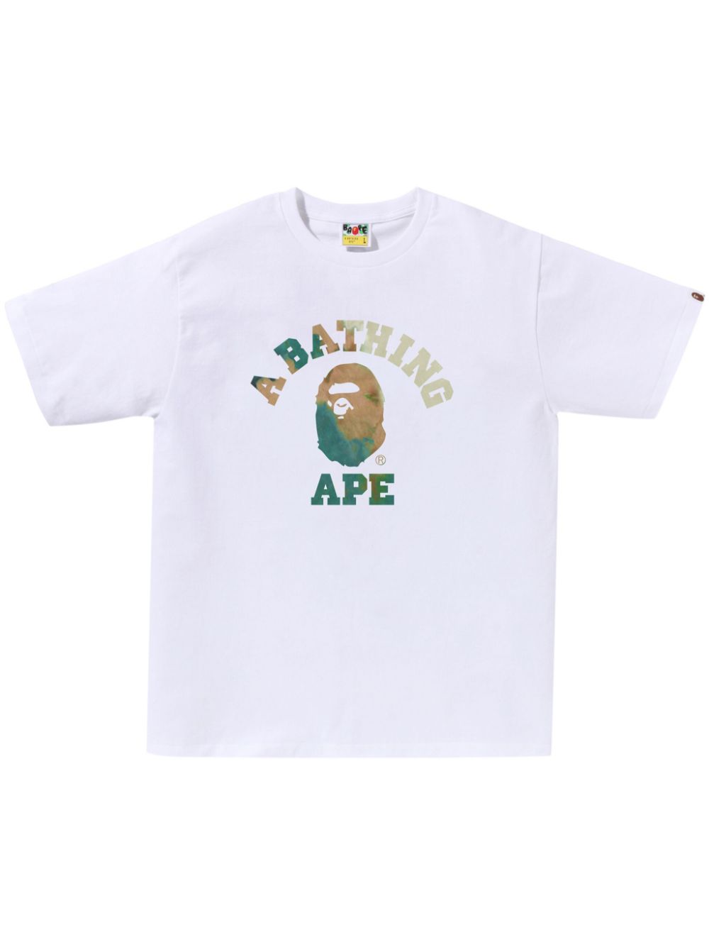 A BATHING APE® logo-print T-shirt - White von A BATHING APE®