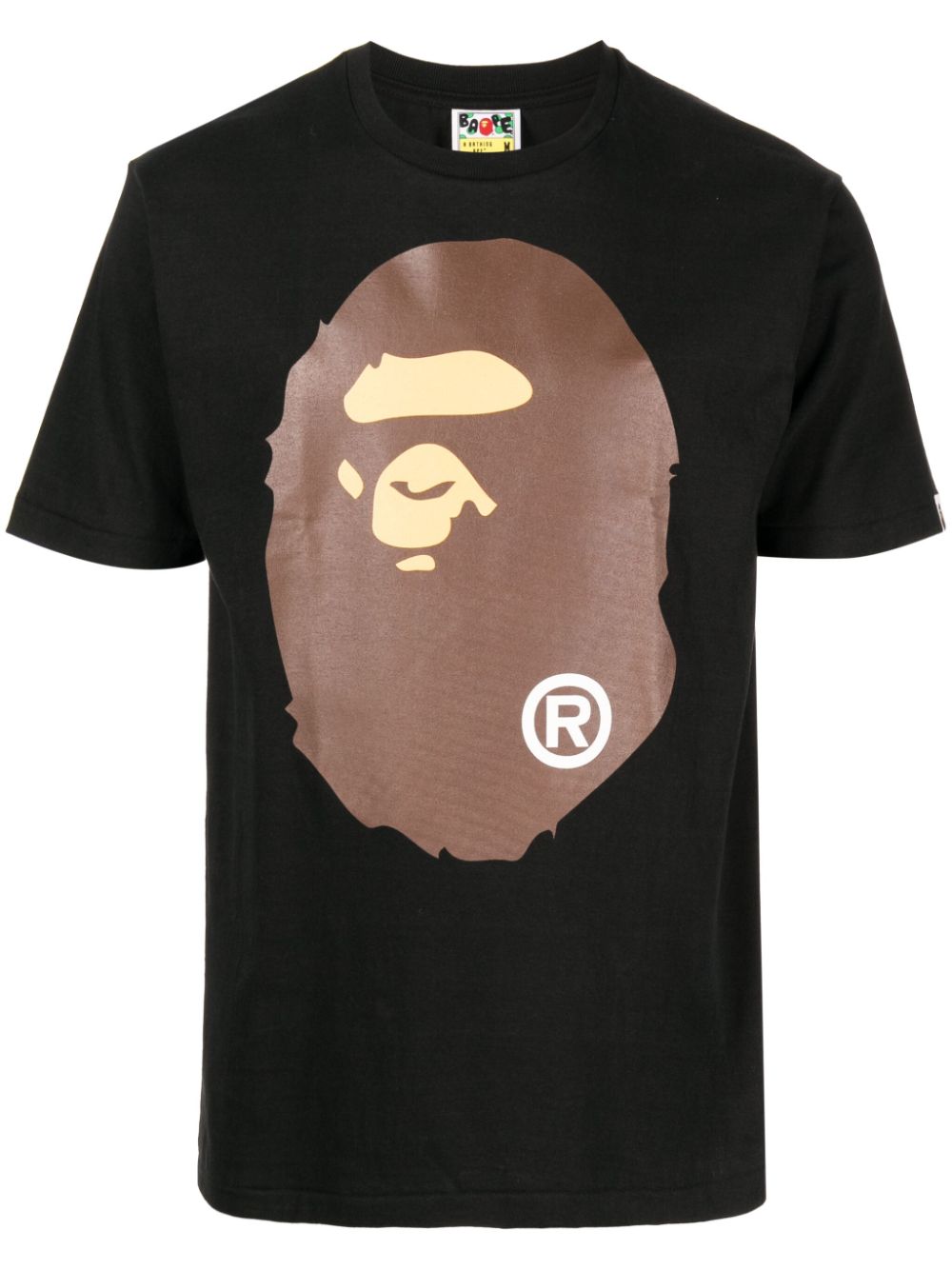 A BATHING APE® logo-print cotton T-shirt - Black von A BATHING APE®