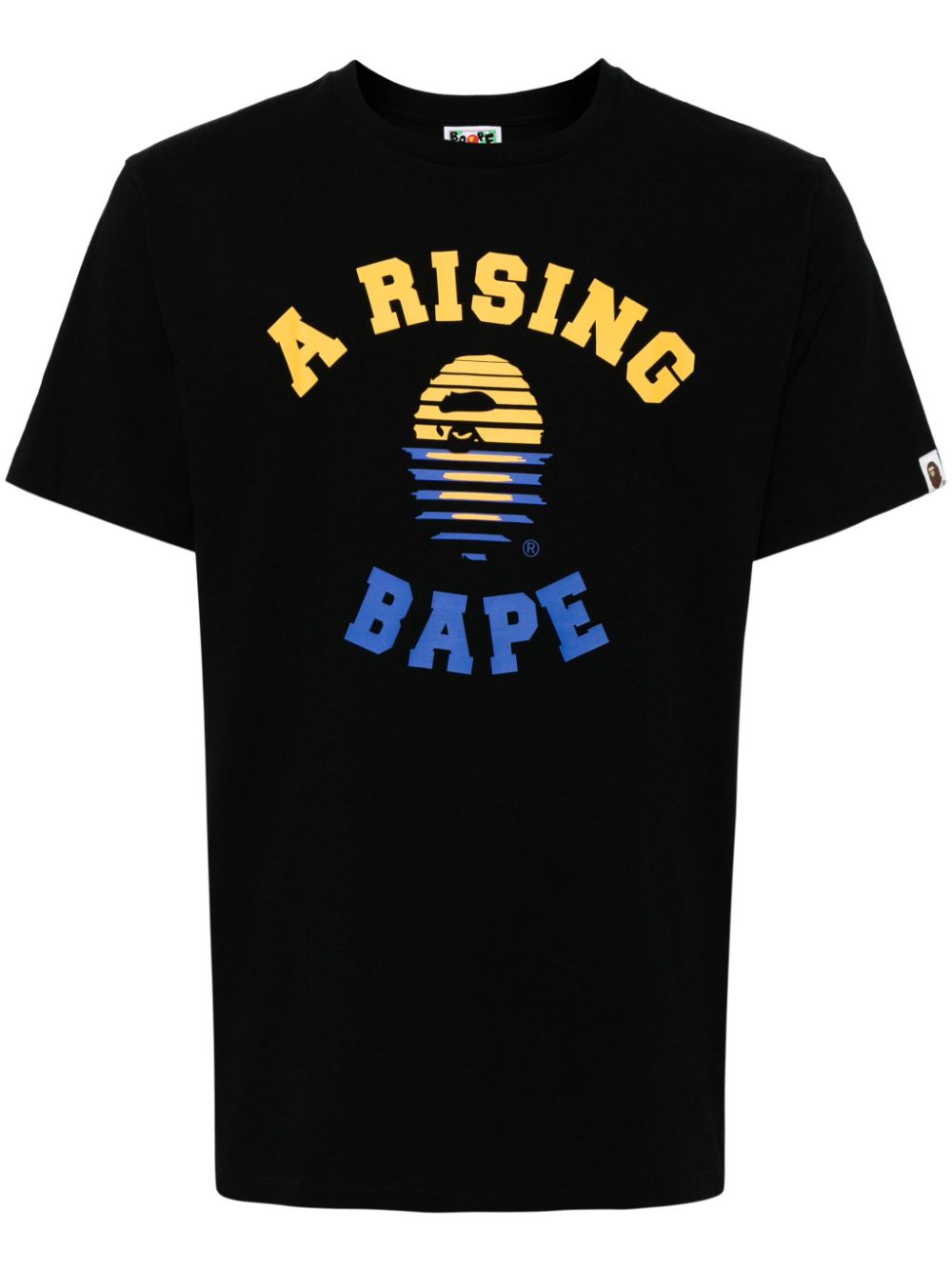 A BATHING APE® logo-print cotton T-shirt - Black von A BATHING APE®