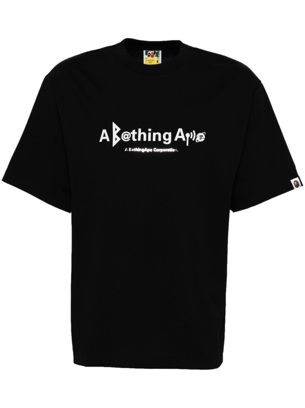 A BATHING APE® logo-printed T-shirt - Black von A BATHING APE®