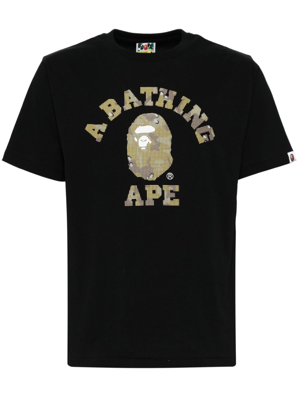 A BATHING APE® logo-printed T-shirt - Black von A BATHING APE®