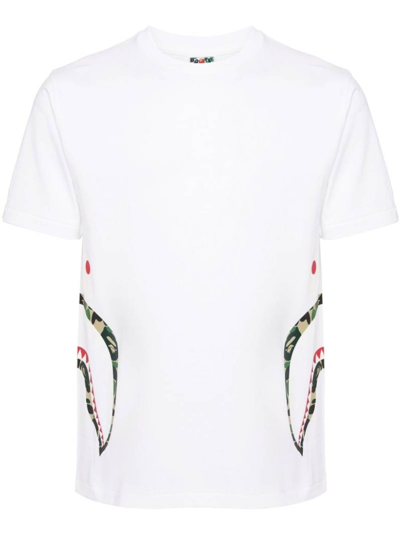 A BATHING APE® logo-printed T-shirt - White von A BATHING APE®