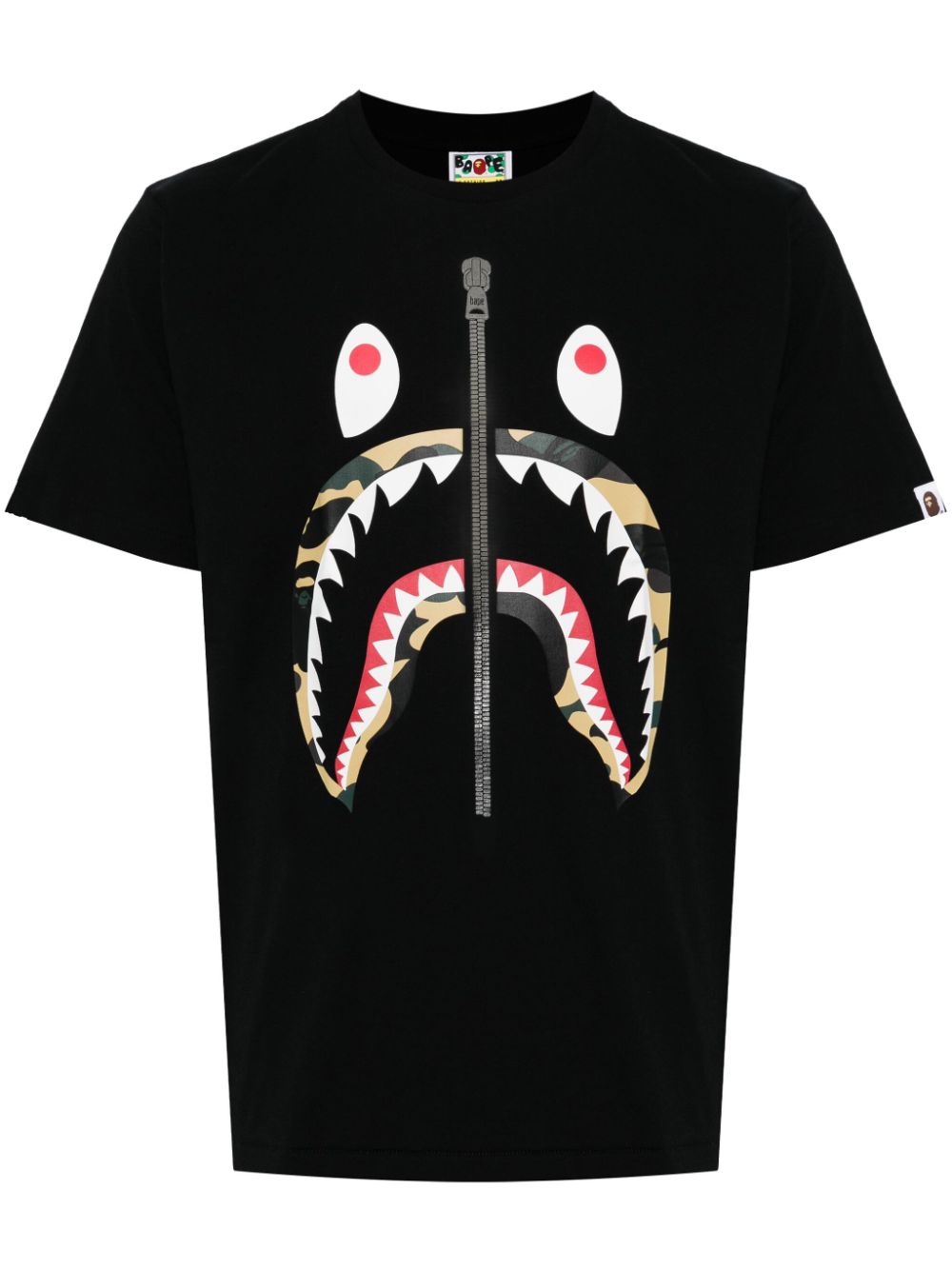 A BATHING APE® printed T-shirt - Black von A BATHING APE®