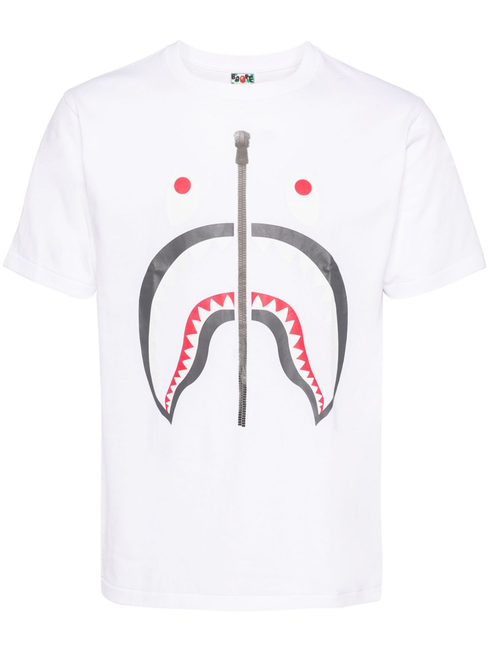 A BATHING APE® shark T-shirt - White von A BATHING APE®