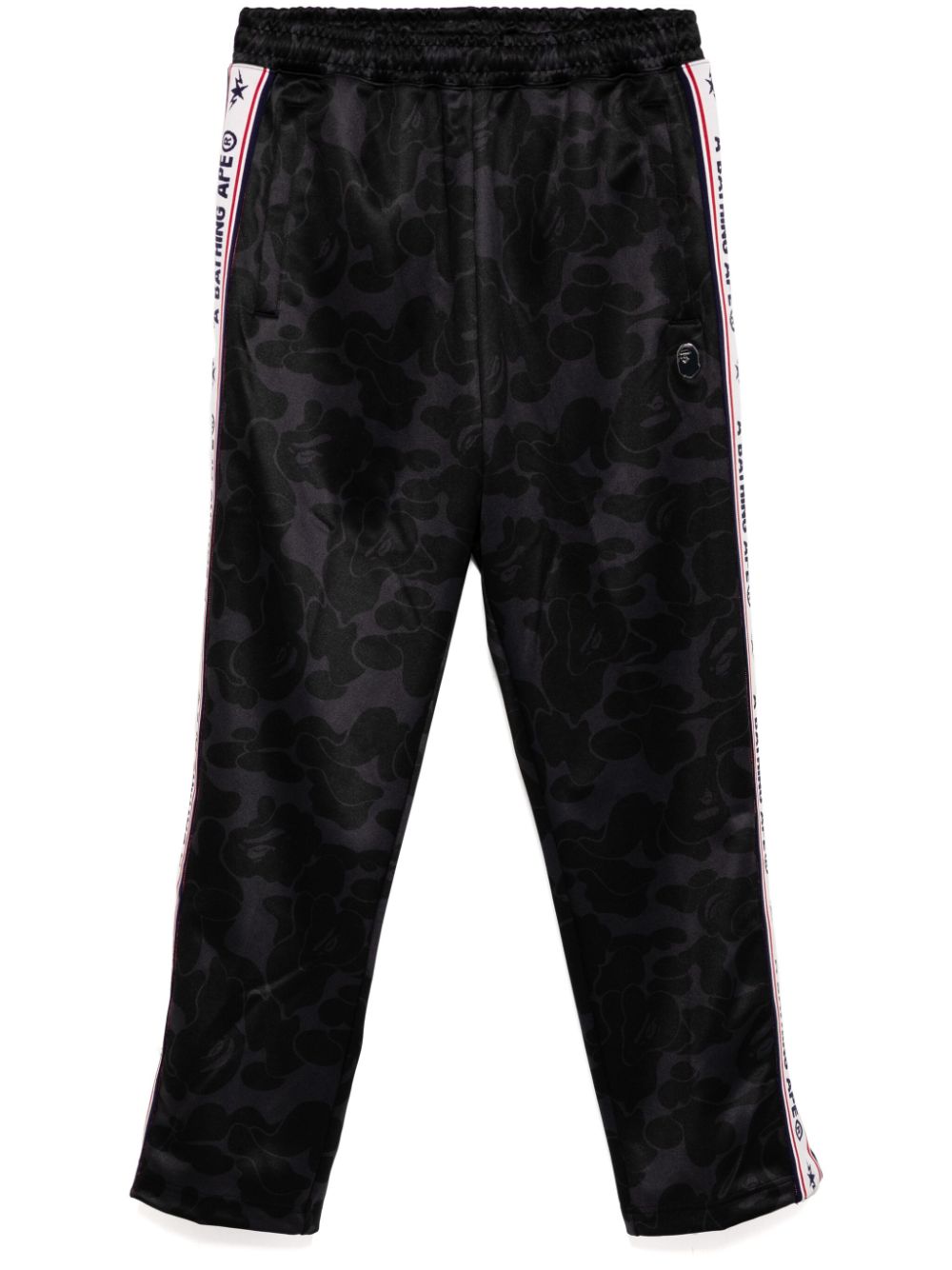 A BATHING APE® solid camo one-point track pants - Black von A BATHING APE®