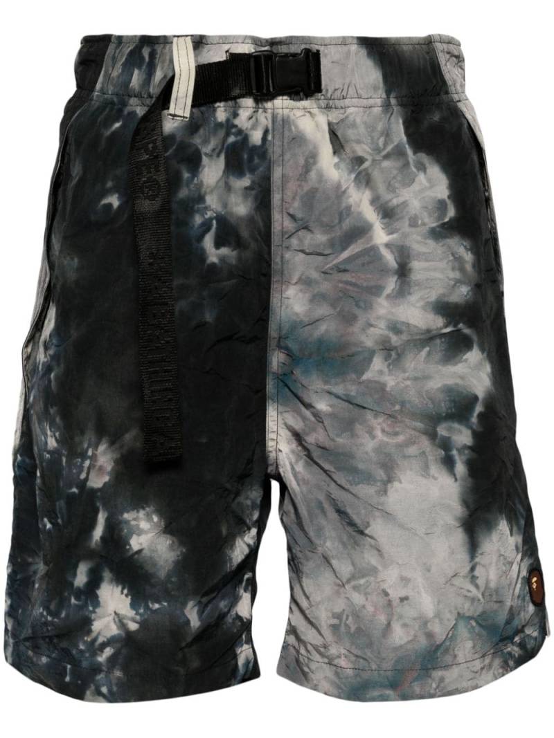 A BATHING APE® tie dye shorts - Black von A BATHING APE®