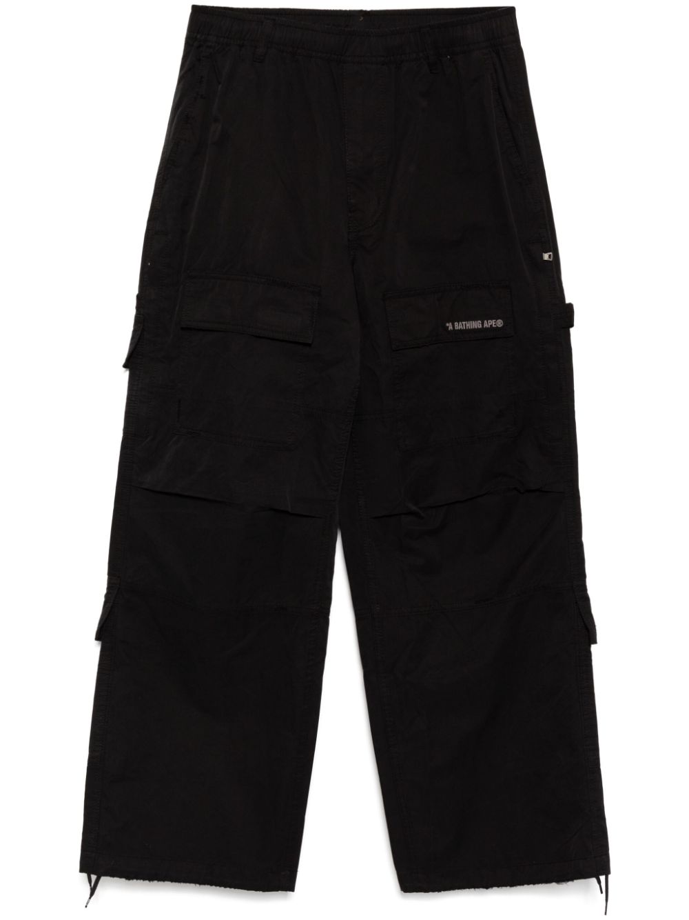 A BATHING APE® used cargo trousers - Black von A BATHING APE®