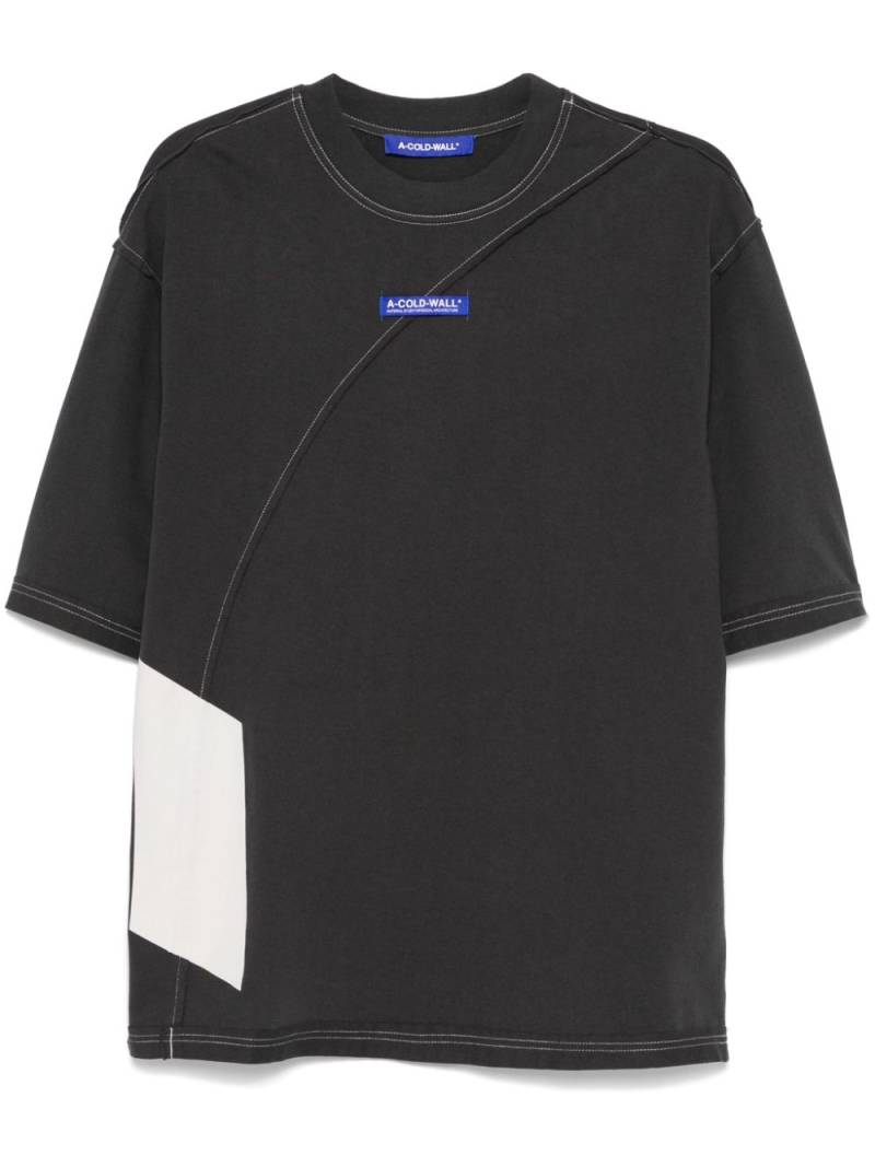 A-COLD-WALL* Aspect T-shirt - Black von A-COLD-WALL*