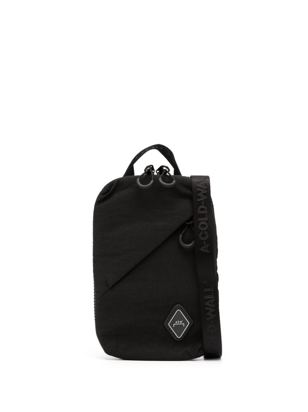 A-COLD-WALL* Diamond lanyard messenger bag - Black von A-COLD-WALL*