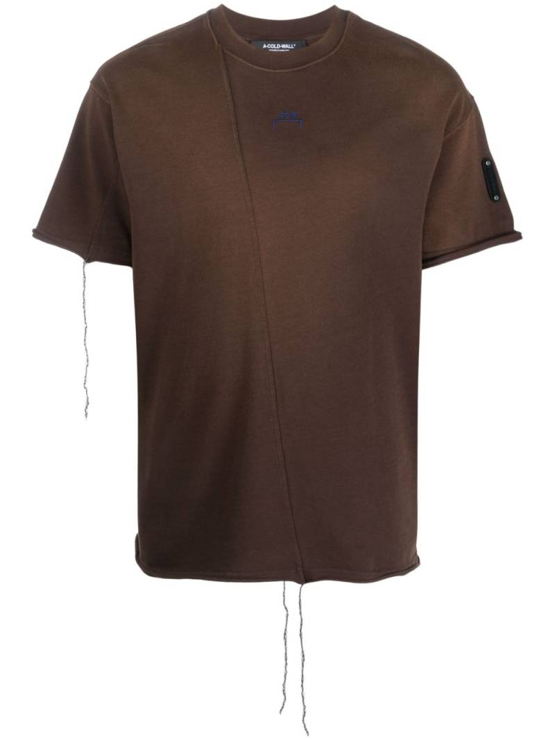 A-COLD-WALL* Shiraga faded cotton T-shirt - Brown von A-COLD-WALL*