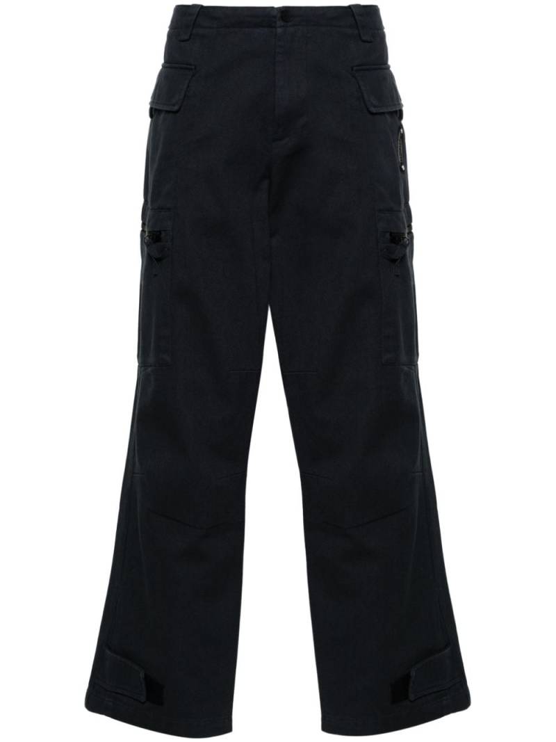 A-COLD-WALL* Static cotton cargo trousers - Blue von A-COLD-WALL*