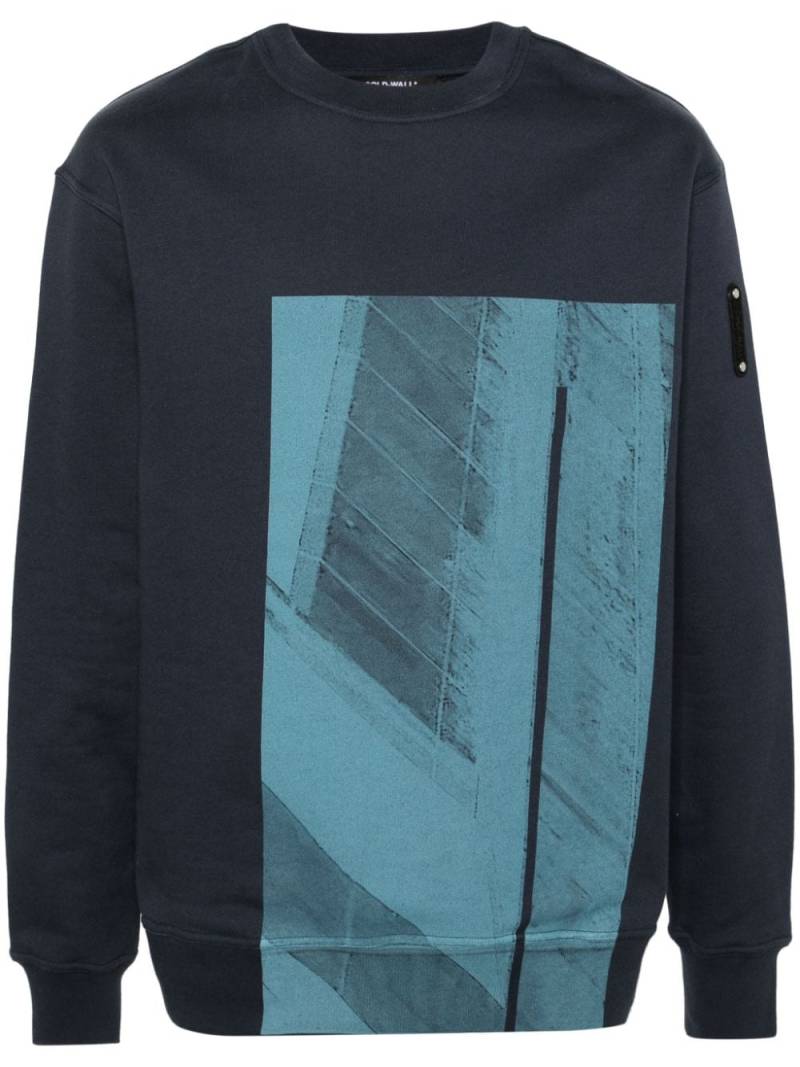 A-COLD-WALL* Strand screen-printed sweatshirt - Blue von A-COLD-WALL*