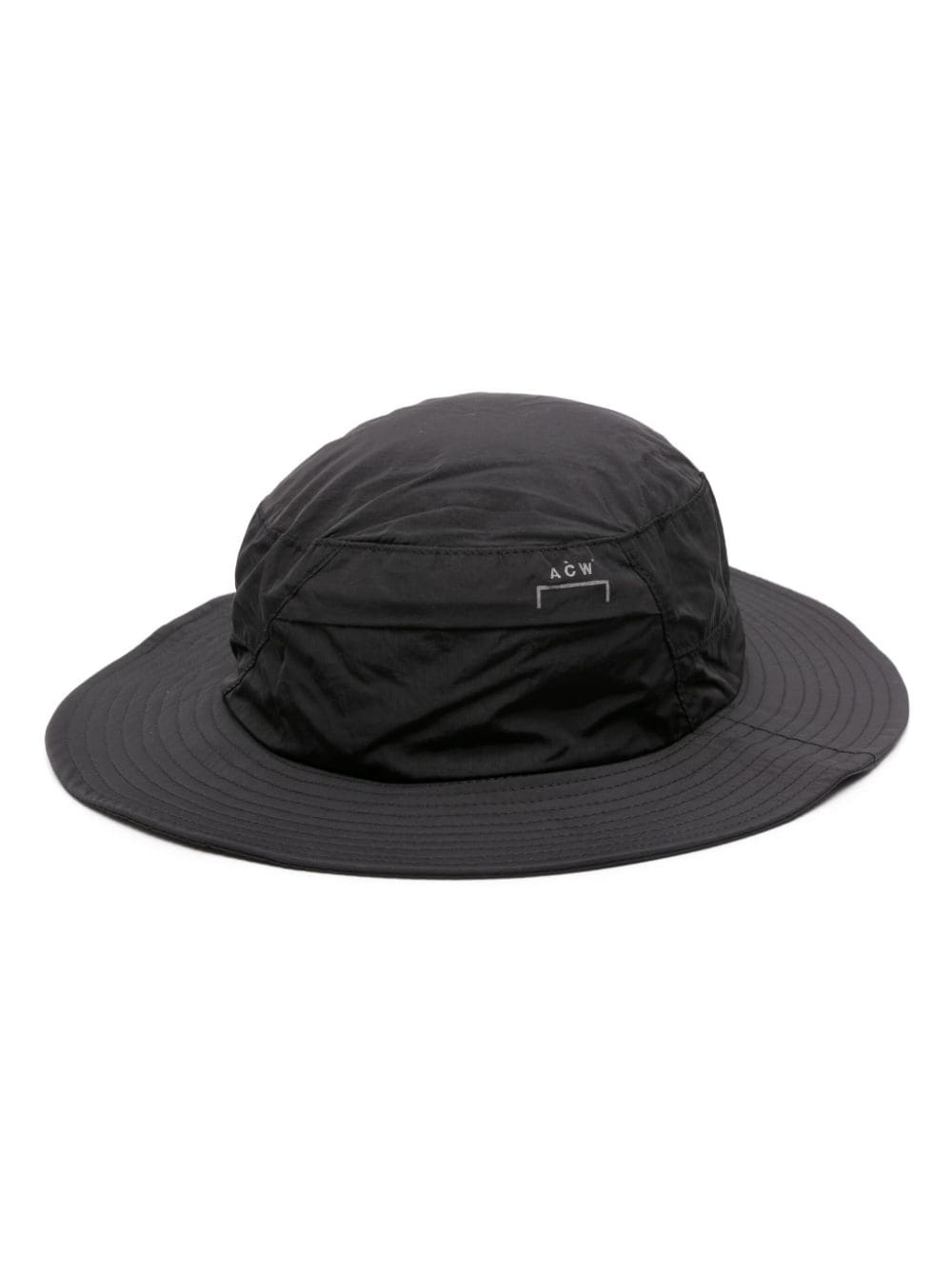 A-COLD-WALL* Utile drawstring bucket hat - Black von A-COLD-WALL*