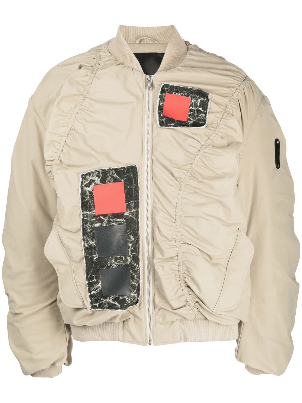 A-COLD-WALL* contrast-panel bomber jacket - Brown von A-COLD-WALL*