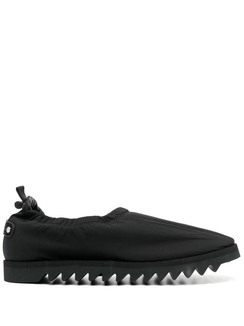 A-COLD-WALL* drawstring slip-on sneakers - Black von A-COLD-WALL*