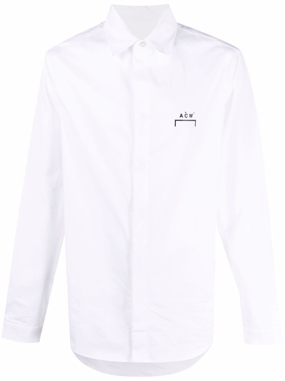 A-COLD-WALL* logo chest shirt - White von A-COLD-WALL*