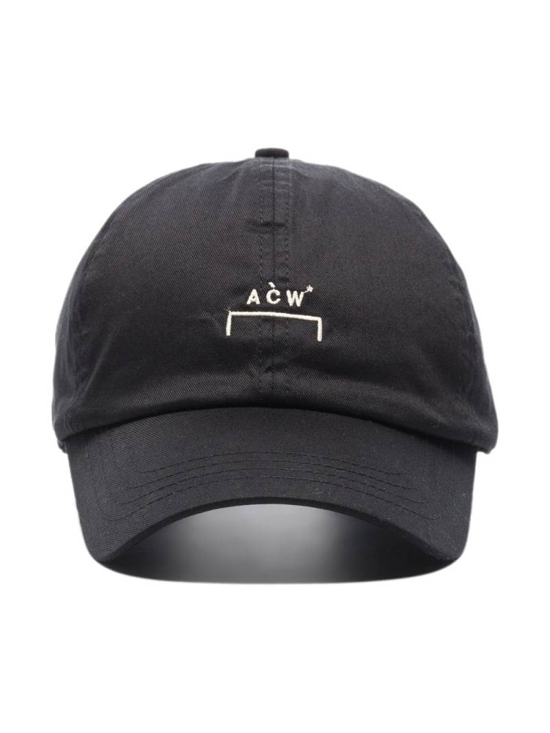 A-COLD-WALL* logo-embroidered baseball cap - Black von A-COLD-WALL*