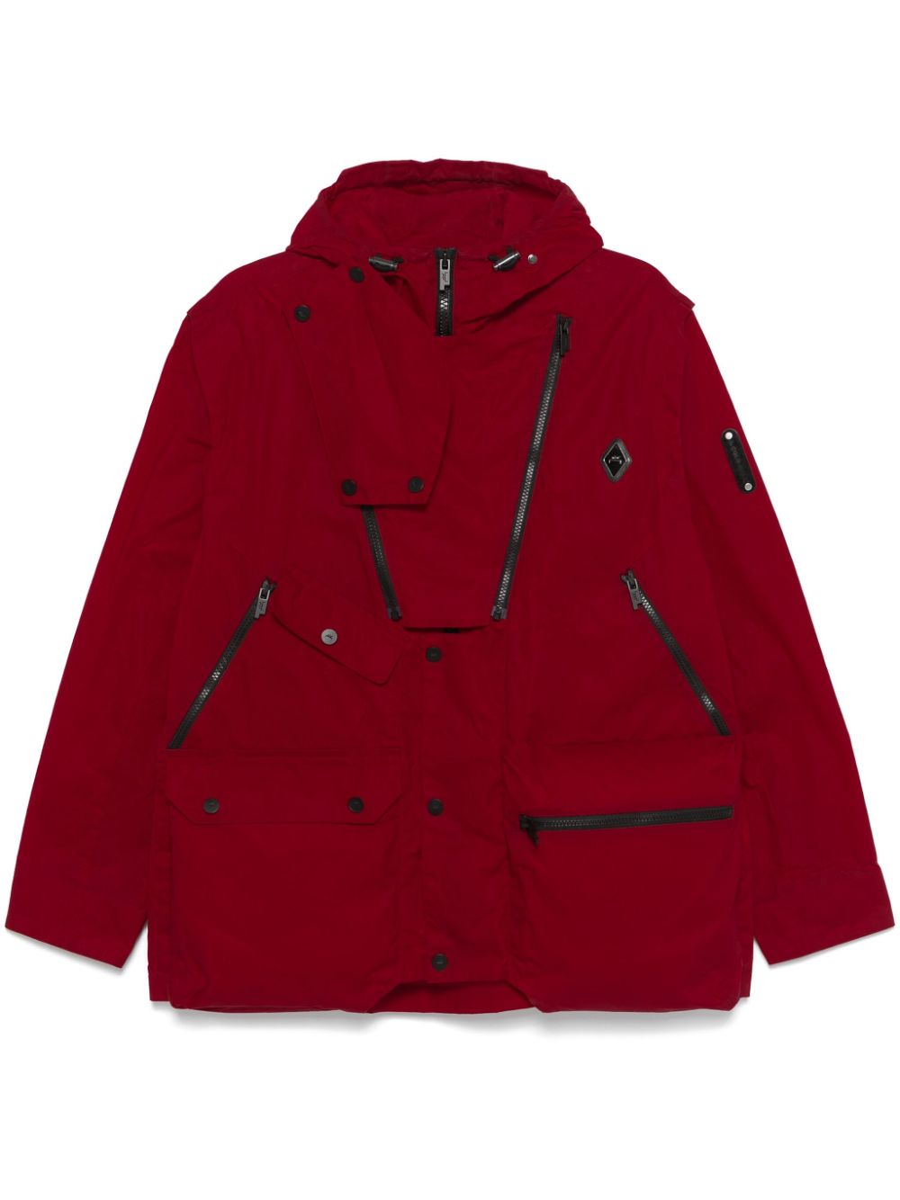 A-COLD-WALL* logo-plaque jacket - Red von A-COLD-WALL*