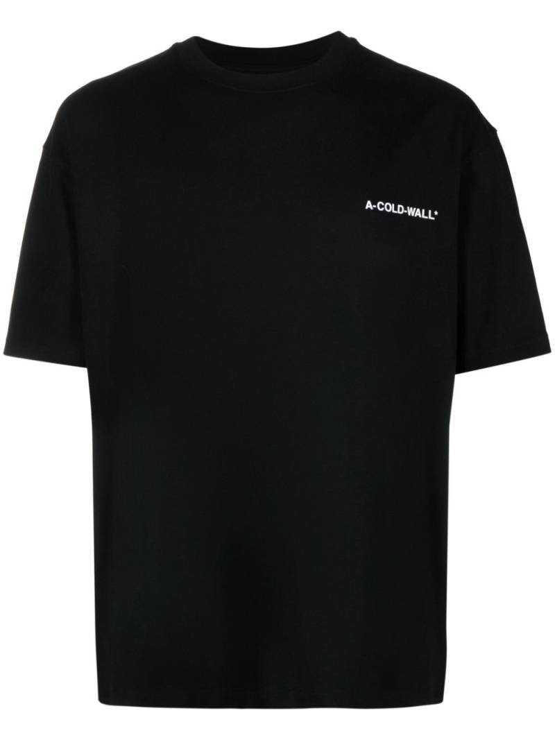 A-COLD-WALL* logo-print cotton T-shirt - Black von A-COLD-WALL*