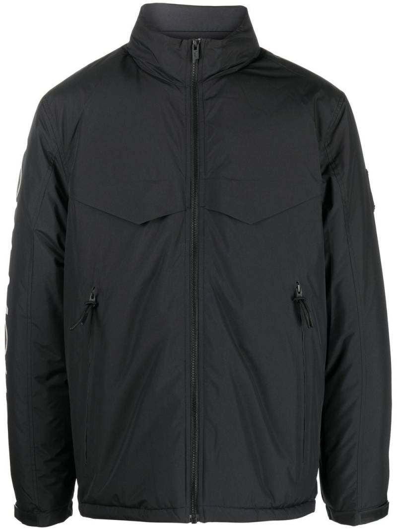 A-COLD-WALL* logo zipped jacket - Black von A-COLD-WALL*