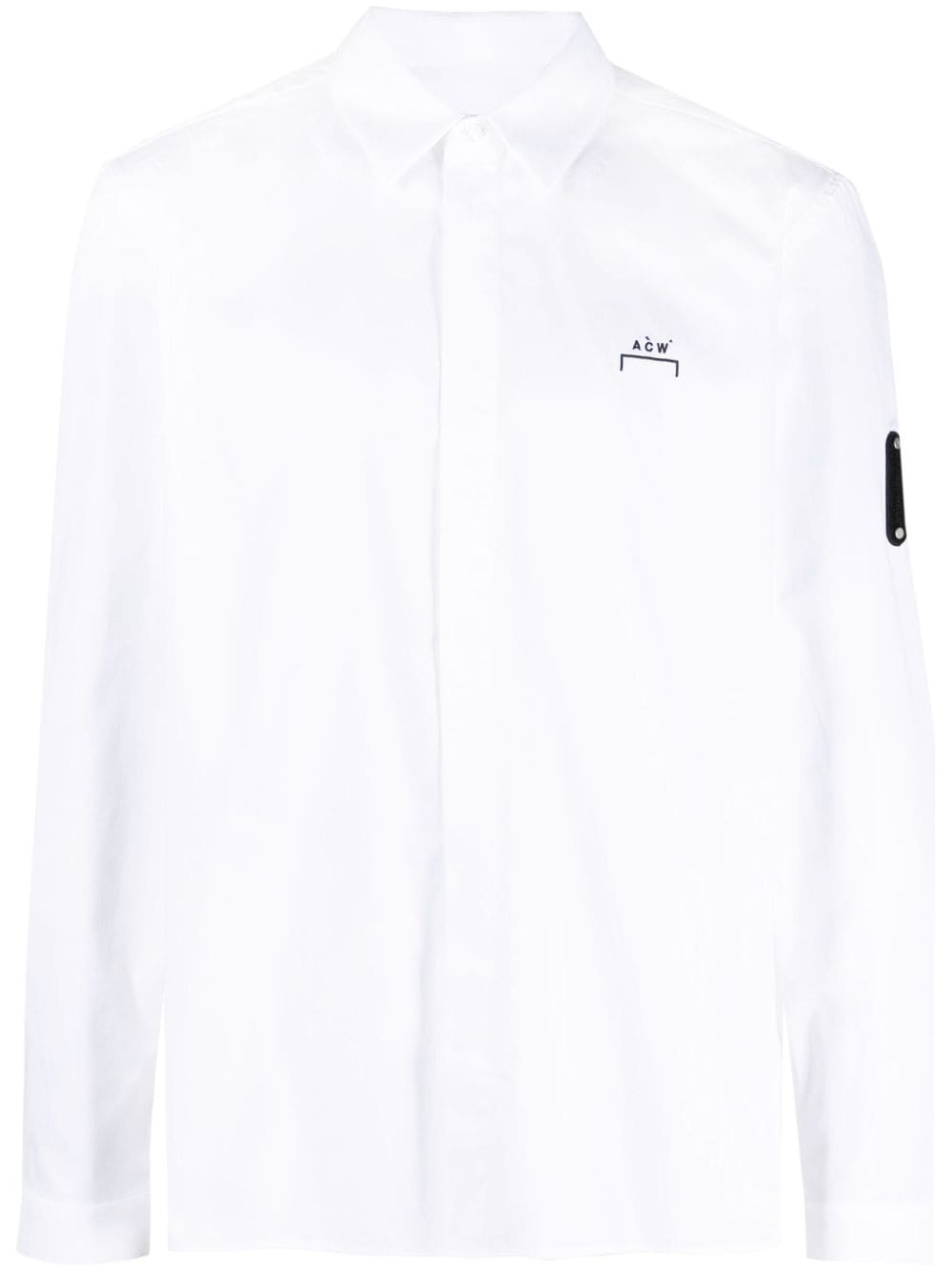 A-COLD-WALL* long-sleeve button-fastening shirt - White von A-COLD-WALL*