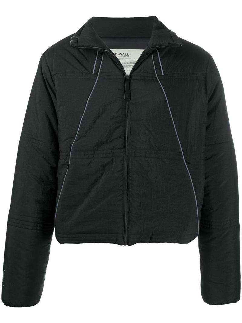 A-COLD-WALL* piped-trim padded jacket - Black von A-COLD-WALL*