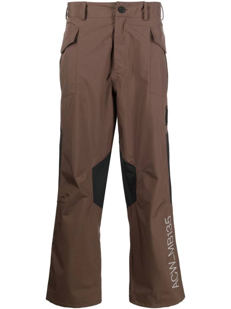 A-COLD-WALL* straight-leg cargo trousers - Brown von A-COLD-WALL*