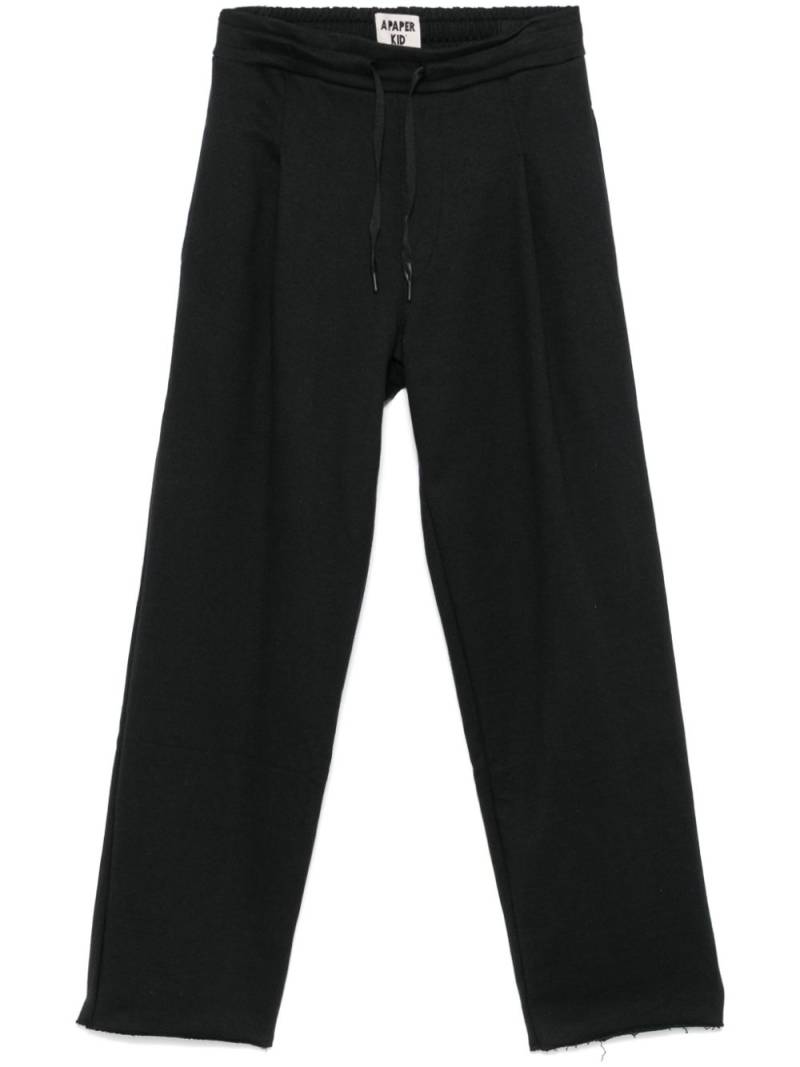 A Paper Kid cotton track pants - Black von A Paper Kid