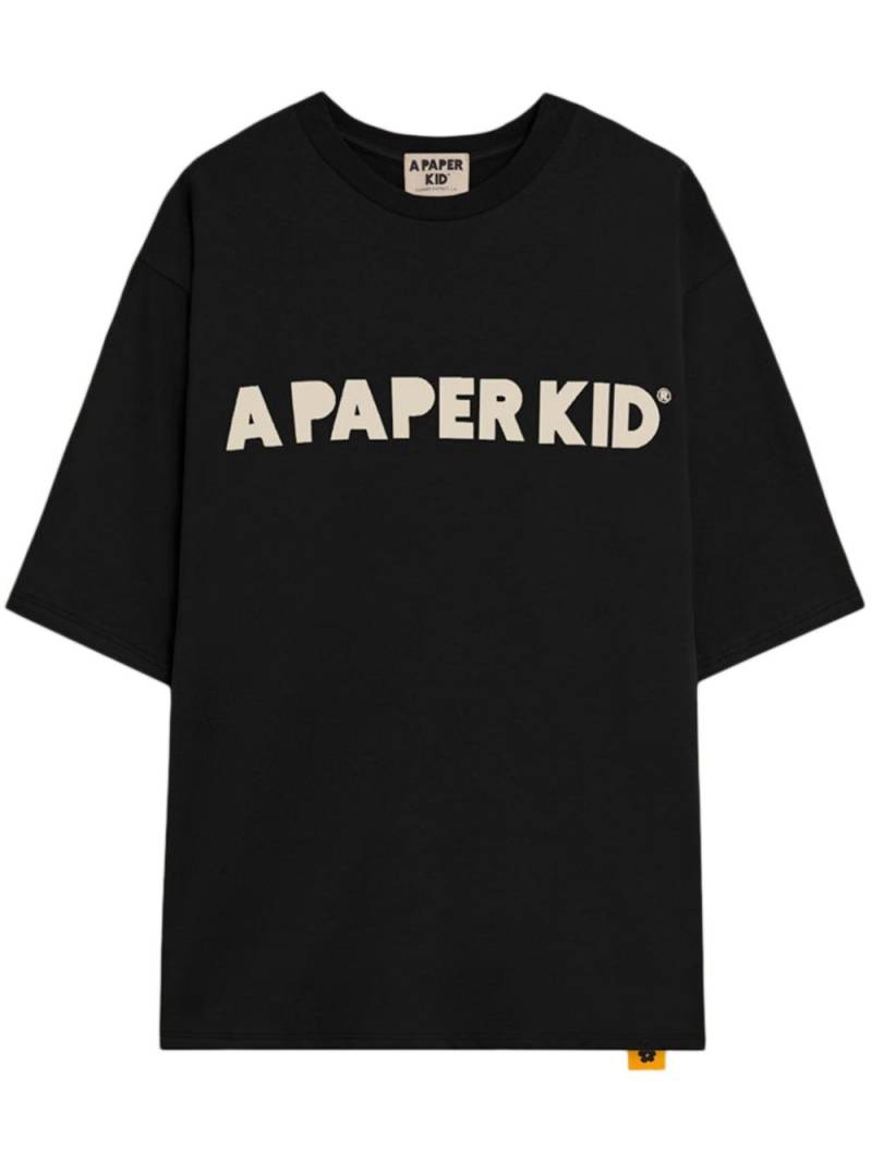 A Paper Kid logo t-shirt - Black von A Paper Kid