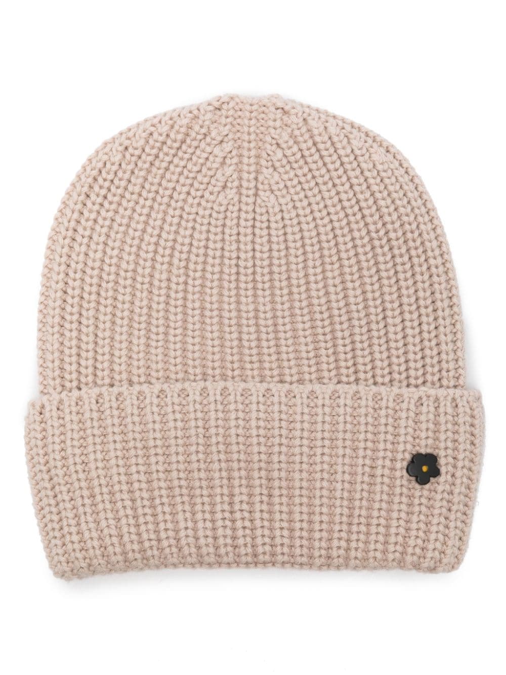 A Paper Kid ribbed beanie - Neutrals von A Paper Kid