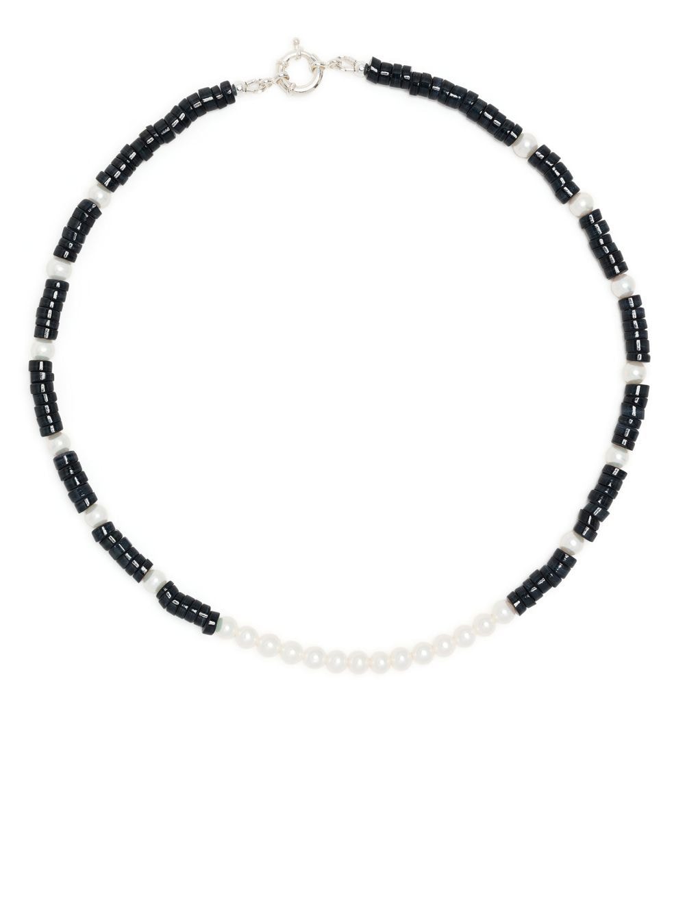 A Sinner in Pearls pearl shell bead necklace - Black von A Sinner in Pearls