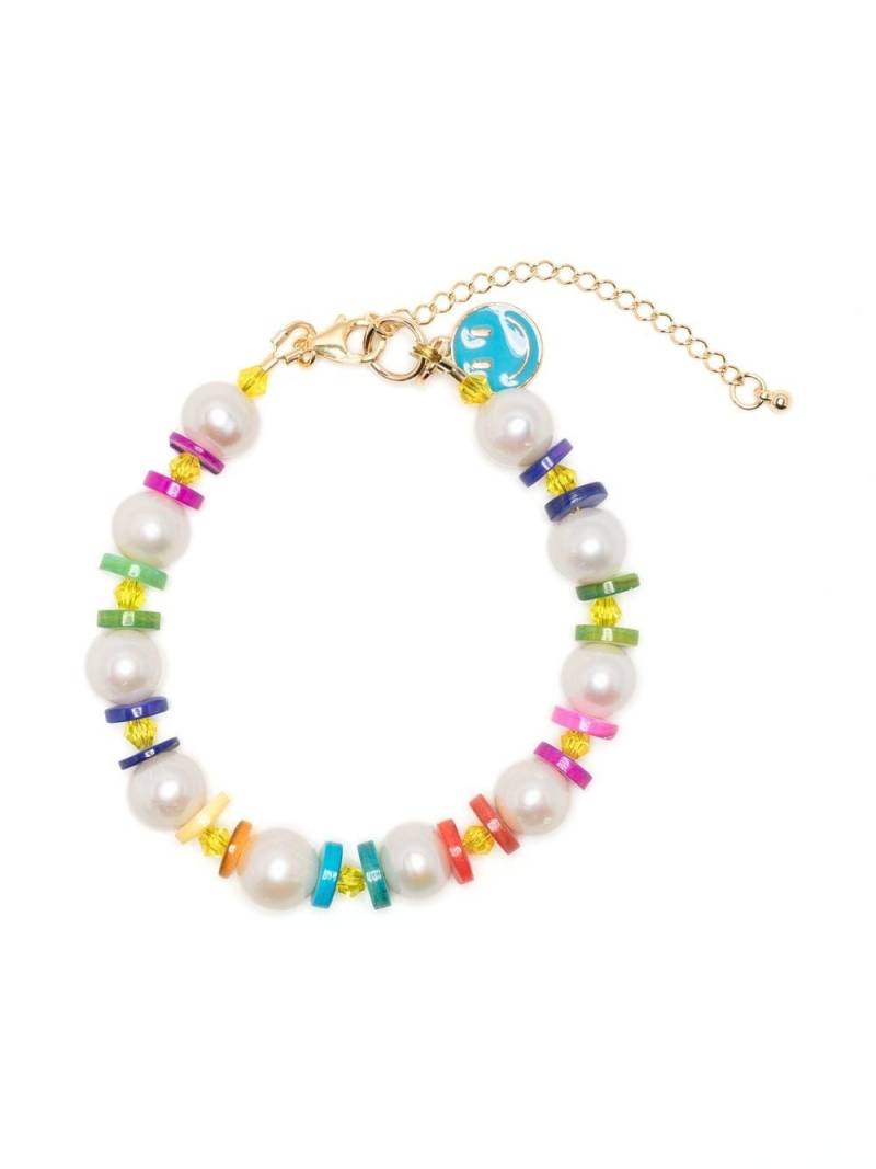 A Sinner in Pearls rainbow bead charm bracelet - Multicolour von A Sinner in Pearls