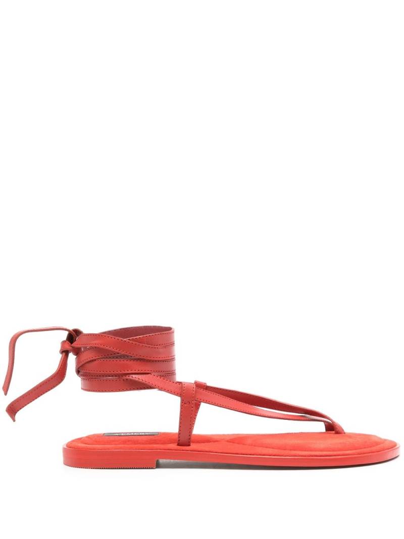 A.EMERY Elliot leather sandals - Red von A.EMERY