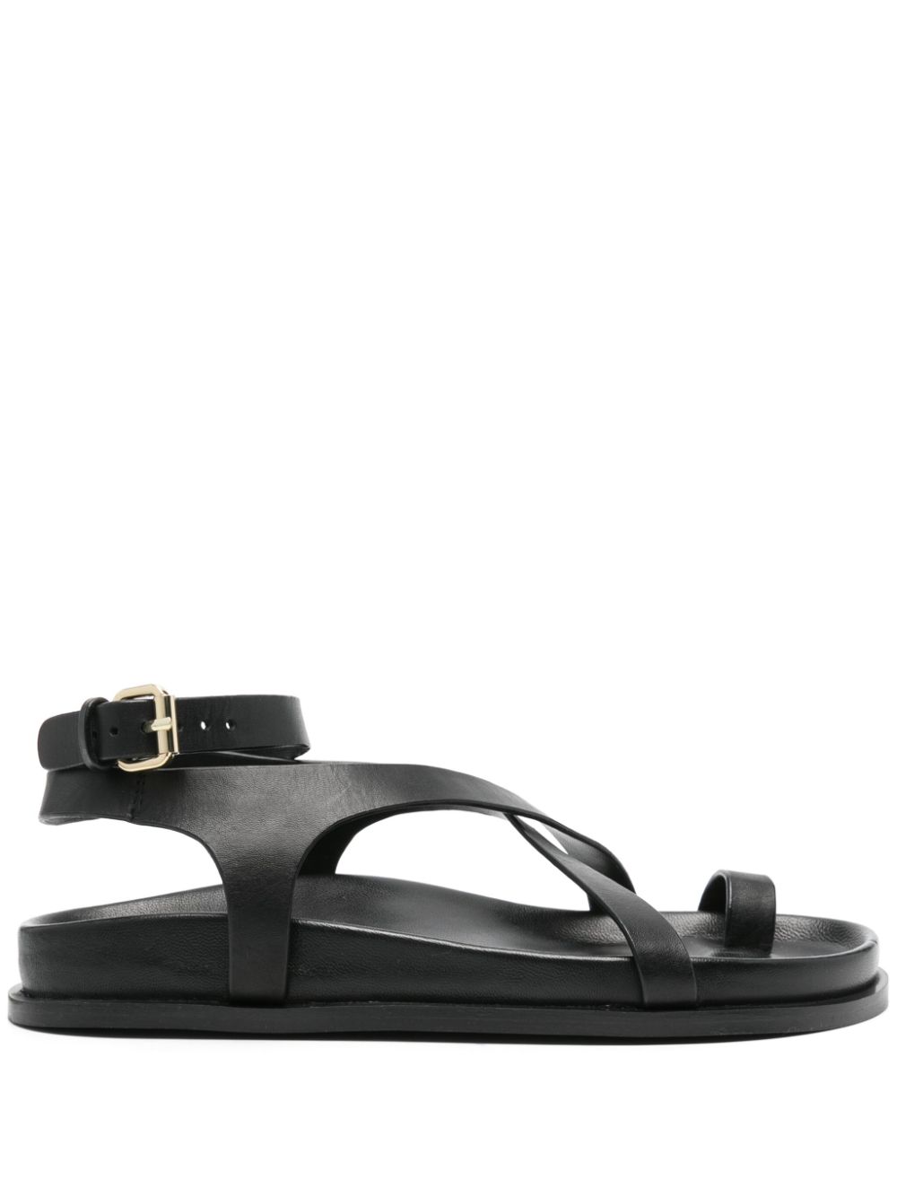 A.EMERY Jalen leather sandals - Black von A.EMERY