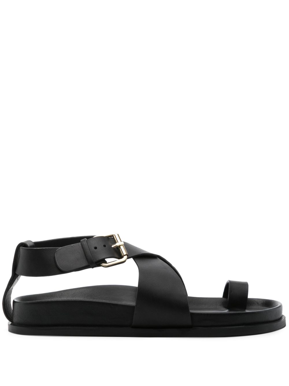 A.EMERY The Dula leather sandal - Black von A.EMERY