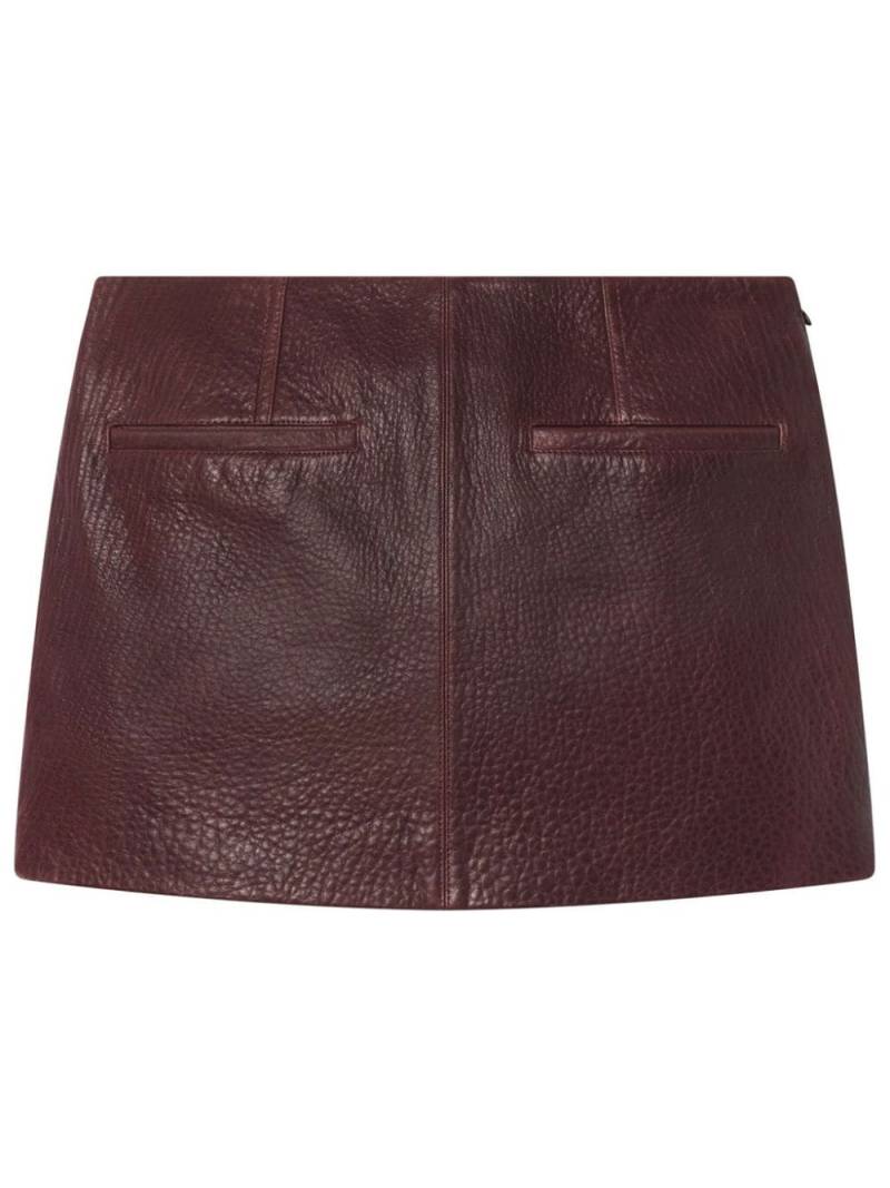 A.L.C. Cowan mini skirt - Red von A.L.C.