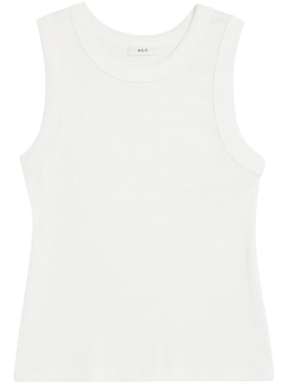 A.L.C. Hadley ribbed cotton tank top - White von A.L.C.