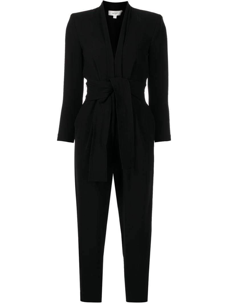 A.L.C. Kieran padded shoulder jumpsuit - Black von A.L.C.