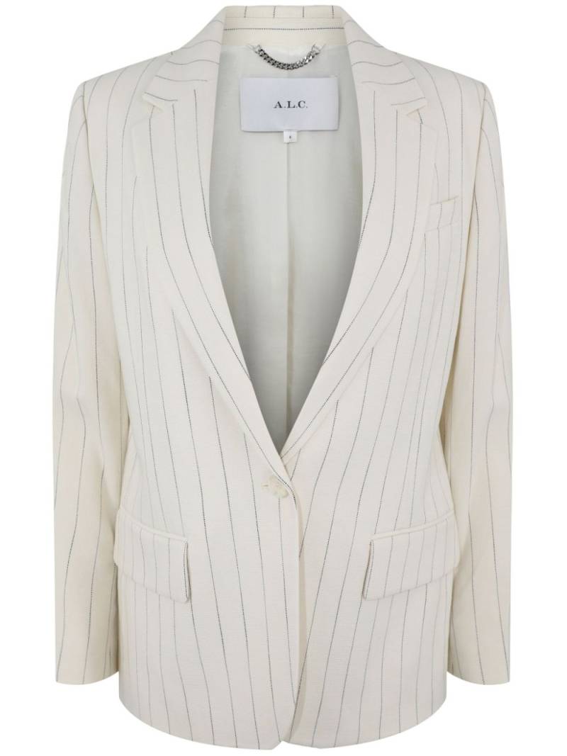 A.L.C. Mavis III Pinstripe jacket - Neutrals von A.L.C.